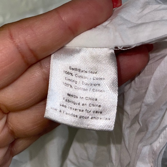 Caroline Constas | Wren Floral Embroidered Puff Sleeve Mini Dress Size: Small - Picture 7 of 9